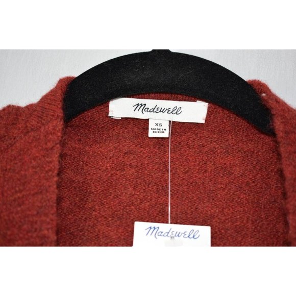 Madewell Merino Wool Open Front Cardigan Sweater - Picture 2 of 4